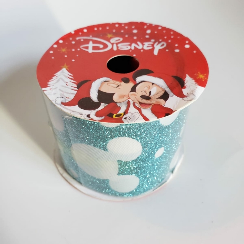 Disney Mickey and Minnie Christmas Holiday Ribbon